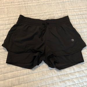 Black Workout Shorts
